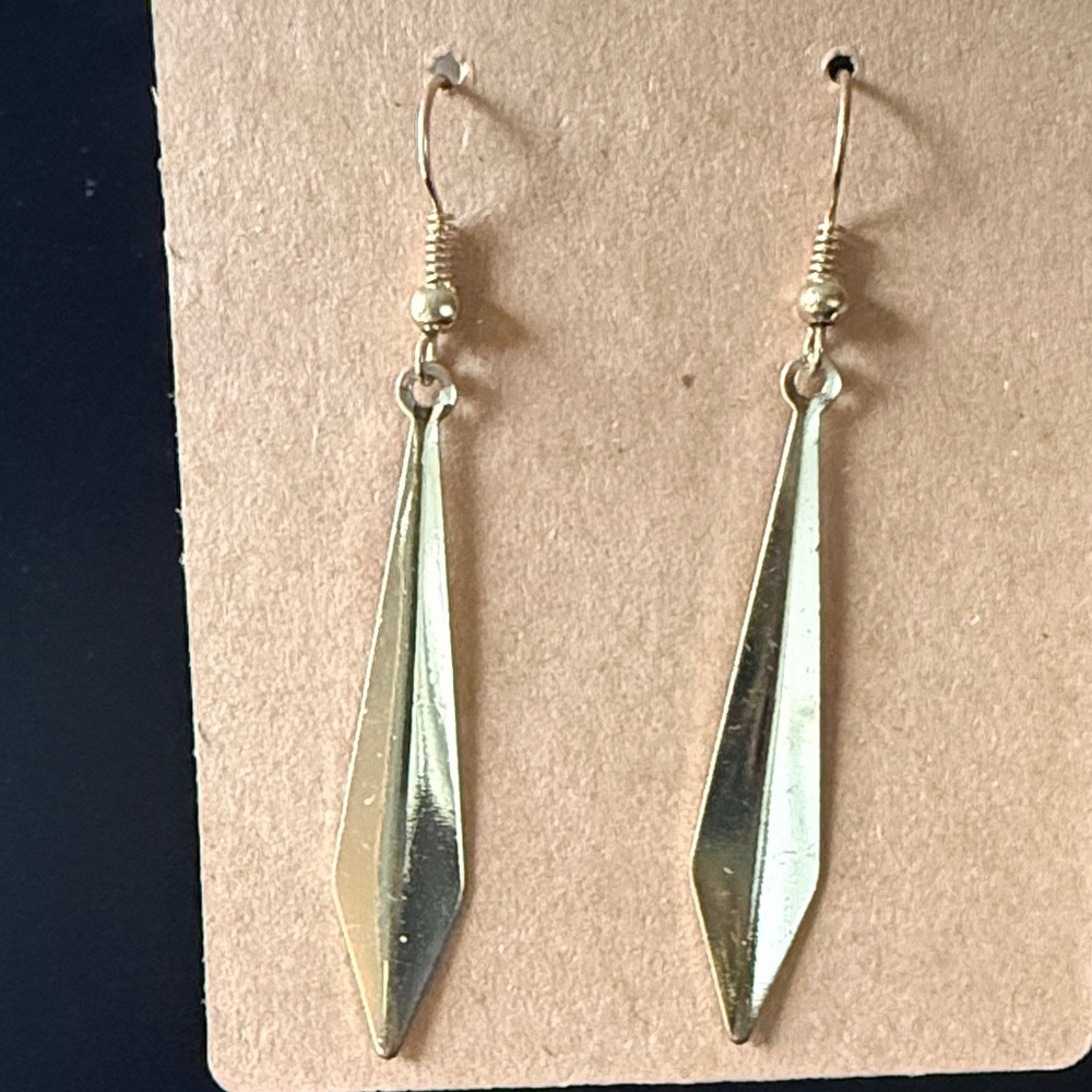 Gold Dangle Earrings